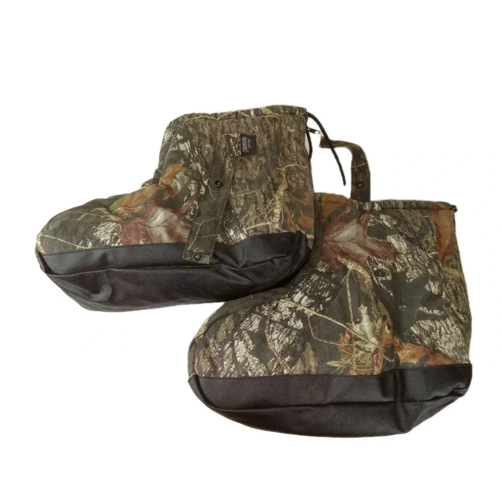 Icebreaker Boot Covers Mens XL Green Advantage Timber Camo Insulated Shoe Covers